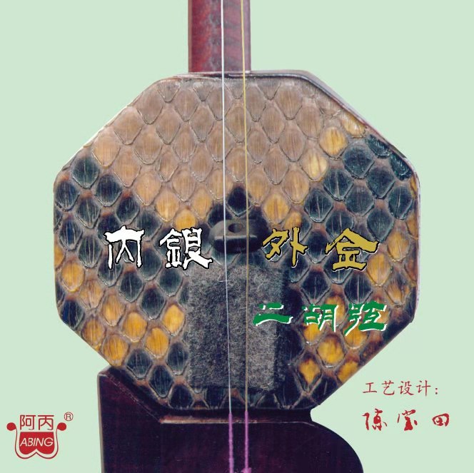 外金内银二胡弦