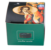 专业纸盒小提松香绿色-